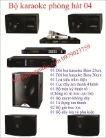 Bộ karaoke phòng hát 04